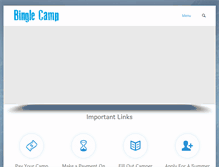 Tablet Screenshot of binglecamp.org